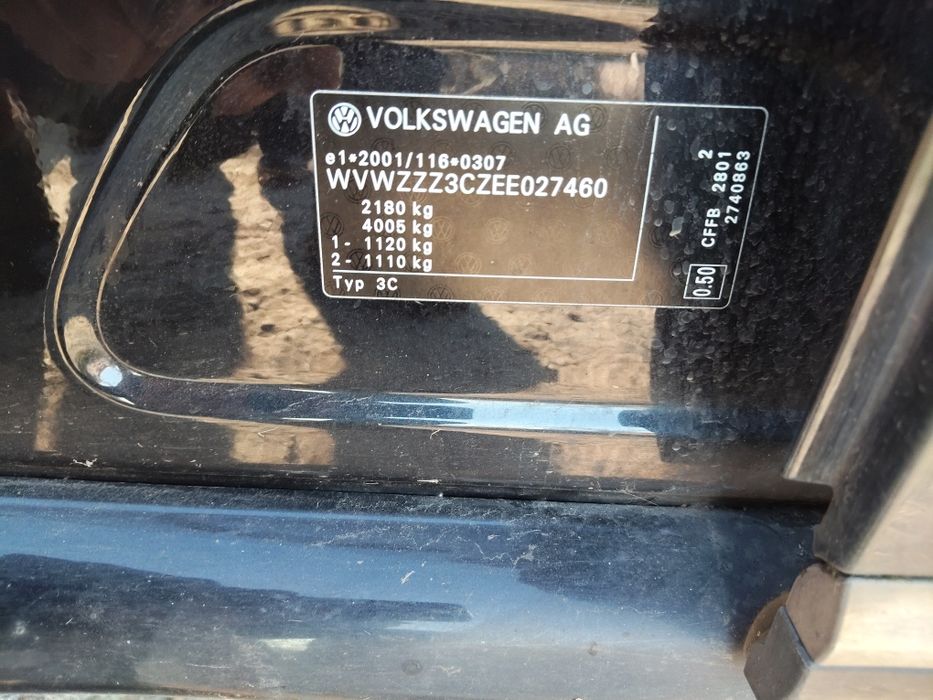 Фолксваген Пасат Б7 2.0 тди