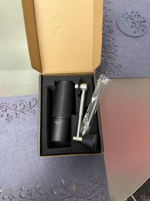 Coffe grinder Chestnut C3S Pro black nou