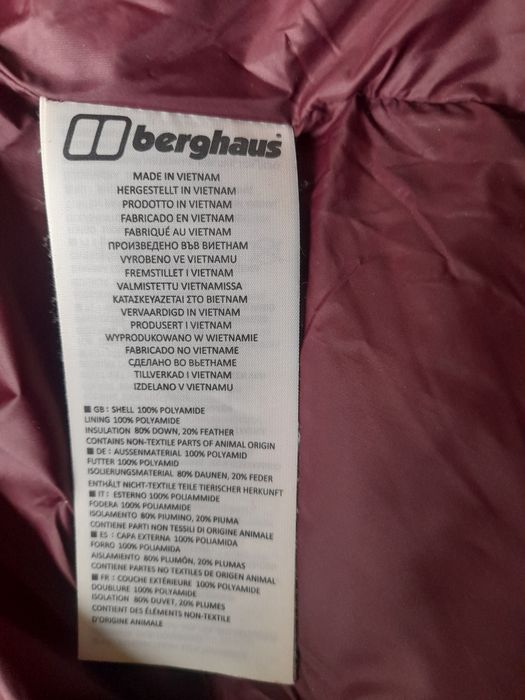 Berghaus 600fill дамско зимно яке XL размер.