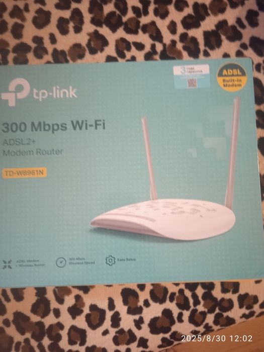 Модем роутер новый