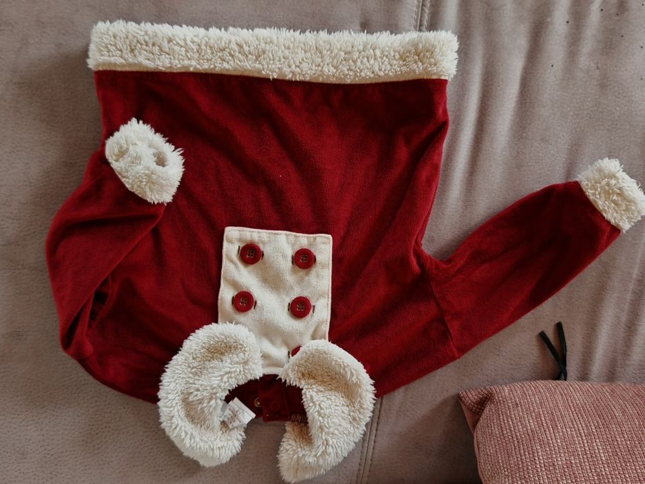 Детски коледен велурен костюм, Zara Home