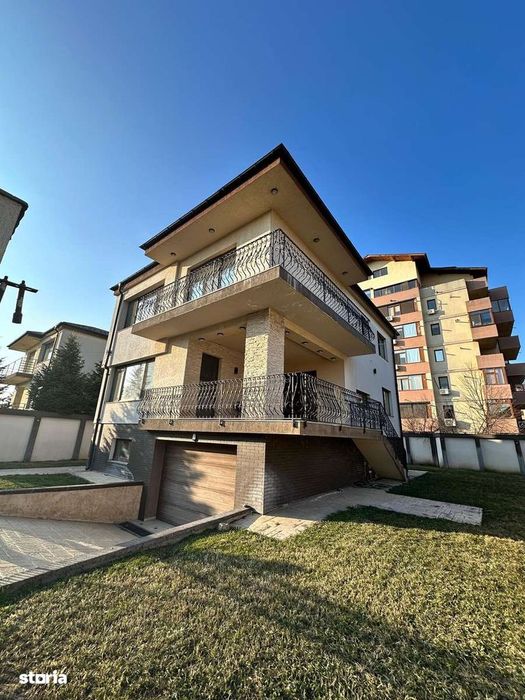 Vila lux de 5 camere cu parcare subterana în zona Bragadiru - Ghencea