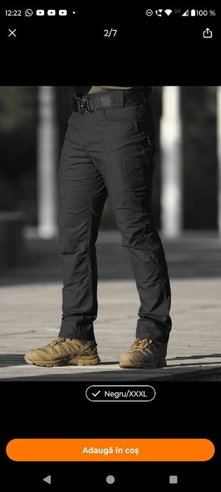 Pantaloni militari tactici firma de paza politie