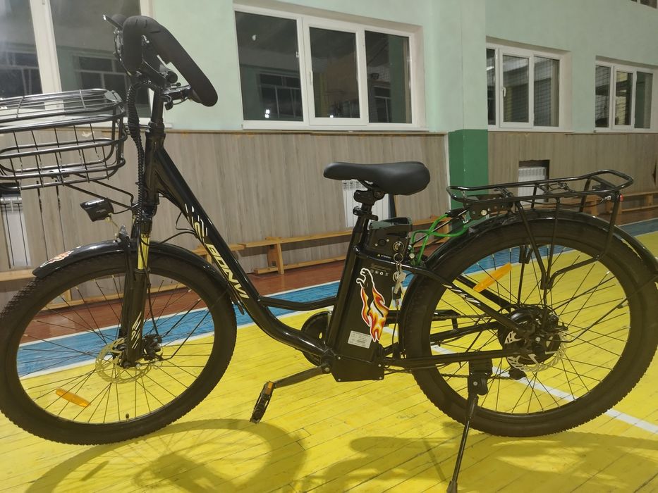 Yangi elektrli velosiped sovg'aga olgan edim