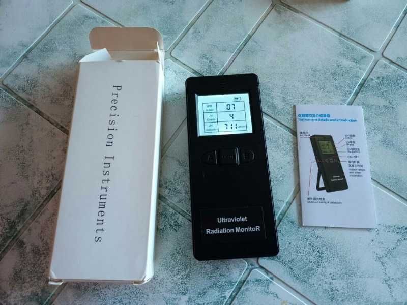 Детектор за ултравиолетова радиация, UVI метър, UVI тестер