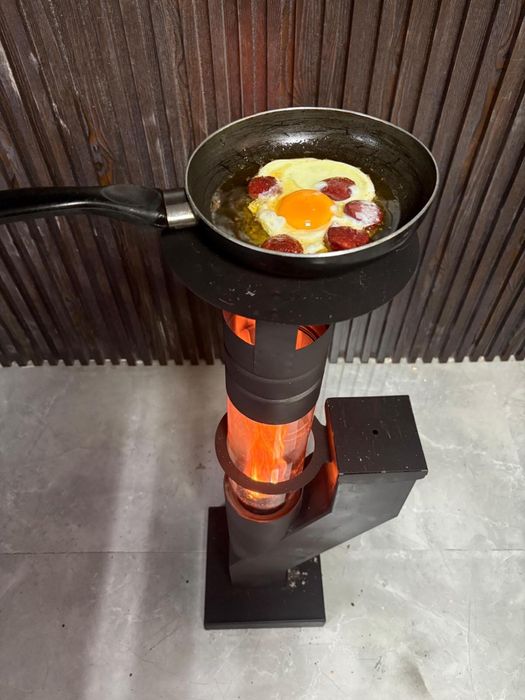 Ракетна пелетна печка - ефективна и икономична !!!