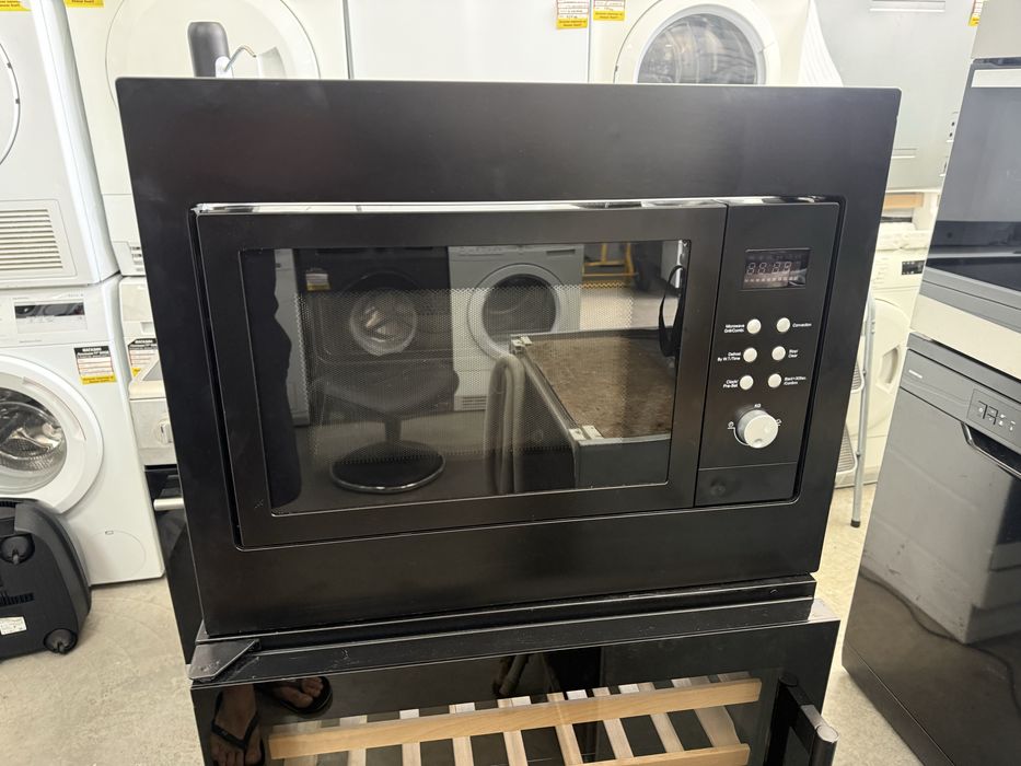 Микровълнова фурна за вграждане Exquisit EMW2546HIBLACK 25л 900W 2500W Микровълнова печка конвекция