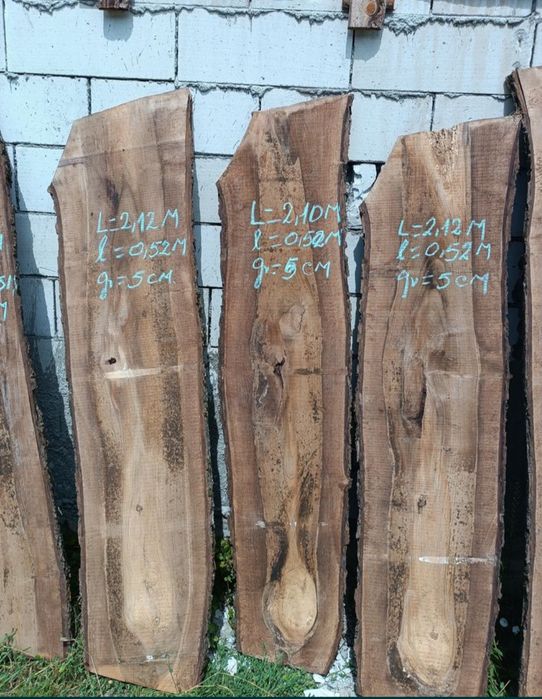 Rondele blaturi lemn nuc/pâr