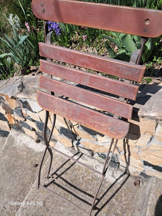 4 бр. метални метални столове за 50 евро