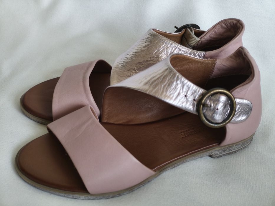 AQvamarine,  нови сандали естествена кожа, номер 37