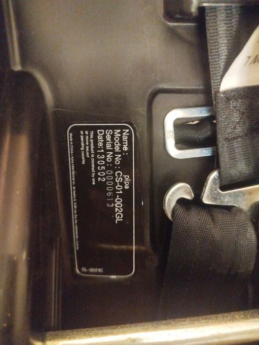 Scoică auto Nuna PIPA, 0–13 kg (Grupa 0+), stare bună