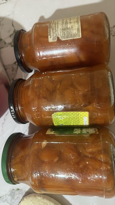 Варенье, компот, мұздатылған фрукты