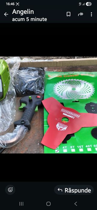 Motocoasa green garden