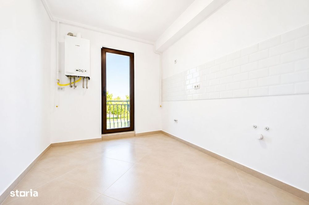 2 Camere + Grădină 40 mp | Parcare inclusa | Încălzire în Pardoseală