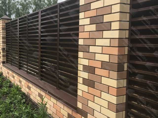 Забор жалюзи еврозабор