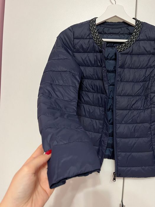 Синьо дамско яке