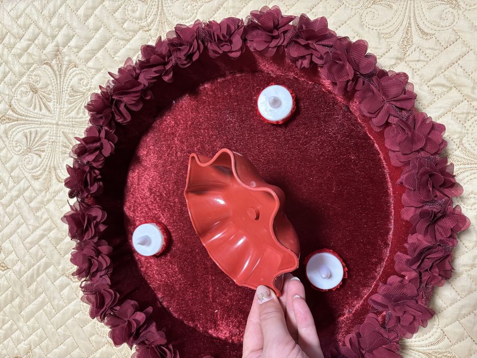 Традиционна поставка за къна – ръчна изработка