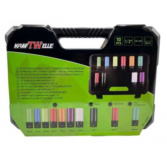Комплект ударни вложки 10 части KraftWelle