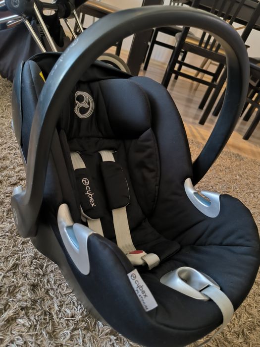 Cybex Priam пълен комплект шаси, зимен и летен кош + кош за автомобил