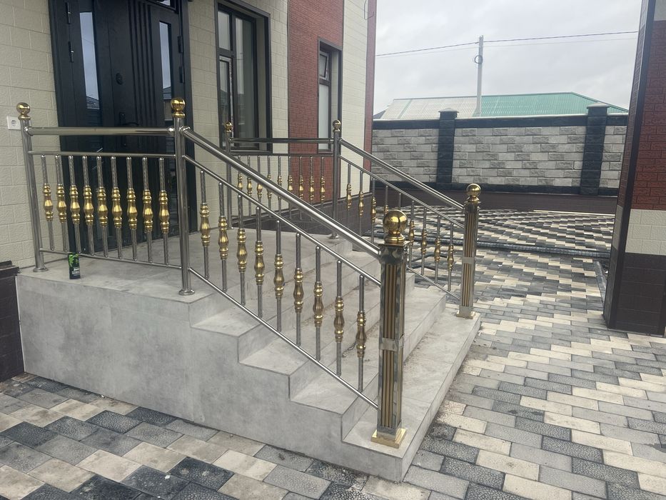 Перила Стеклянные Перила из Нержавеющей стал