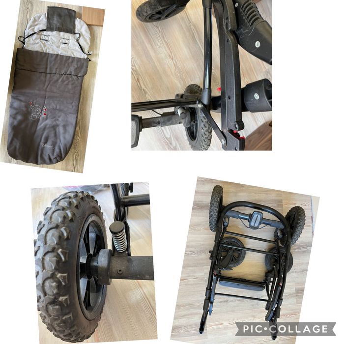 Бебешка количка 3в1 Gusio Carrera