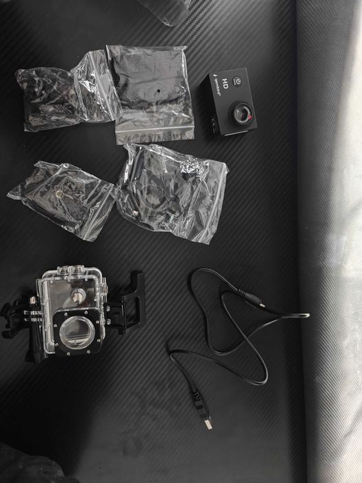 Cameră Video Sport Gembird + Carcasă Waterproof - Nouă