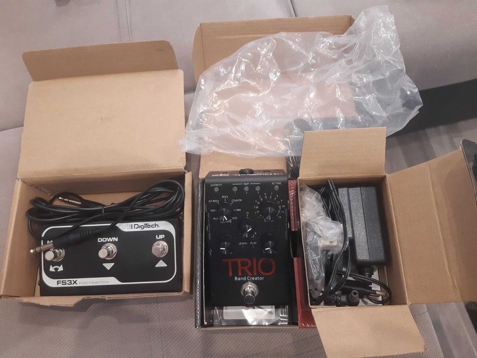 Китара Ibanez RG370DX, BOSS AC-3, Digitech TRIO Band creator