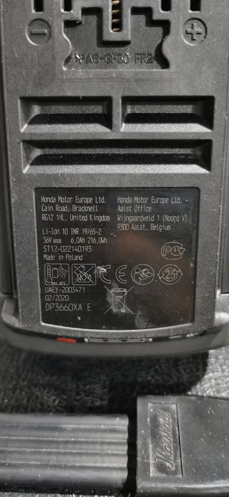 Acumulator/baterie honda 36v