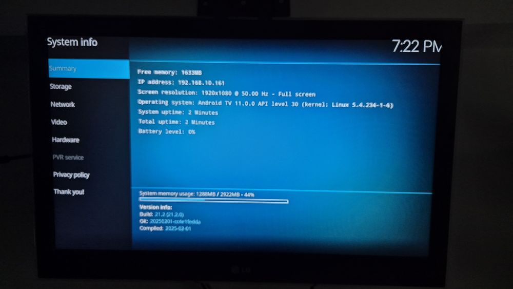 Android TV BOX 11, 3GB RAM
