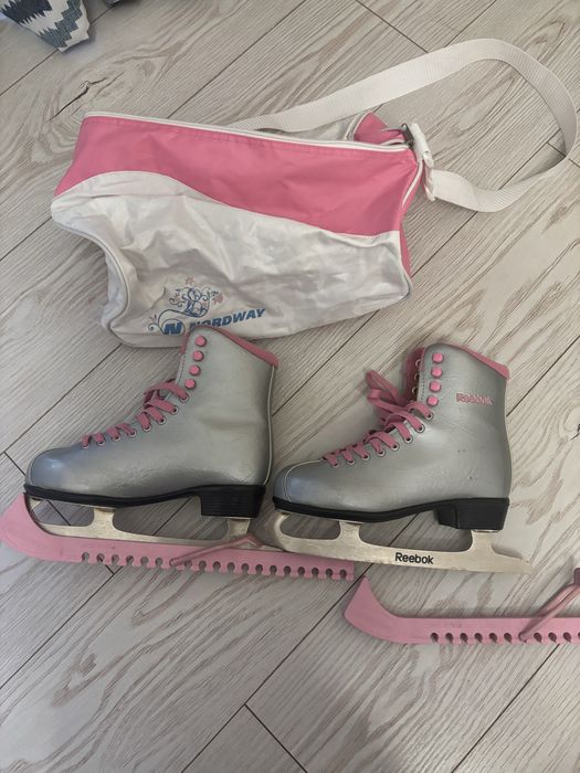 Б/У коньки, Reebok оригинал, 37-38 размер