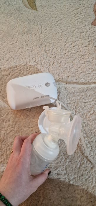 Pompă de sân electrică Philips Avent – Portabilă, masaj & stimulare