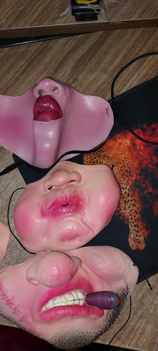 Полумаски праздничные.  Новые.. Карнавальные.