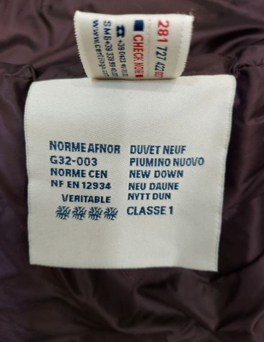 Женский пуховик Moncler, оригинал