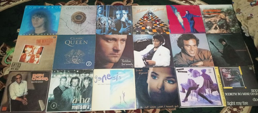 виниловые пластинки мировые