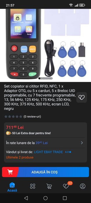 Copiator și cititor