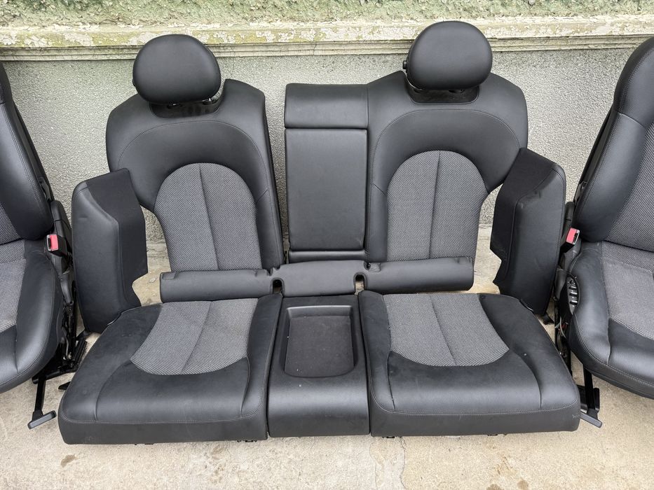 Салон кожа с плат и надуване за Mercedes CLK W209 / C209