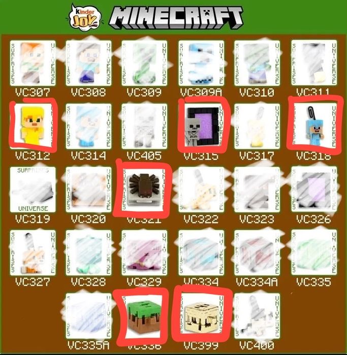 майнкрафт киндер джой minecraft kinder joy