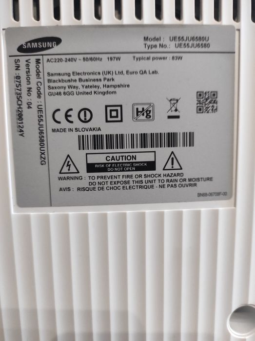 Смарт Телевизор SAMSUNG CURVED 55 инча Ultra HD 4K