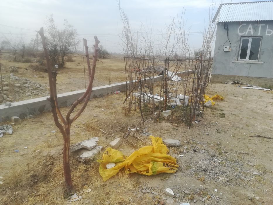 Участок с времянкой