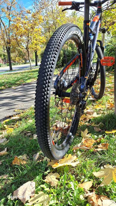 Rockrider 540 S – cadru L, retrofit cu pedale și mansoane ,impecabila.