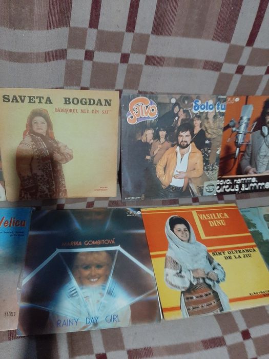 Vând plăci de pick up în stare bună vechi