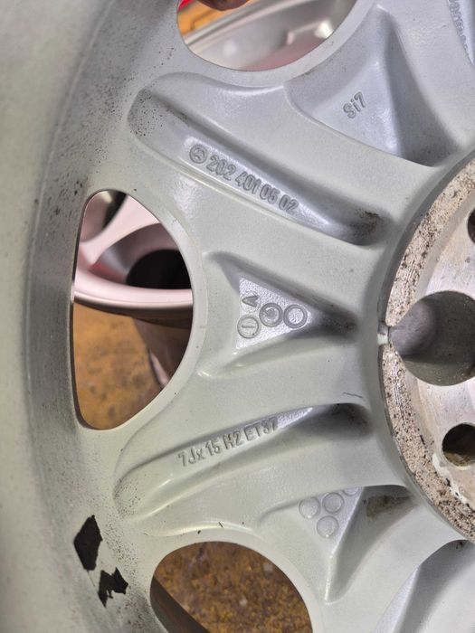 Jante Aliaj 5x112 15'' OEM Mercedes C-Class W202 CA UNELE NOI OEM