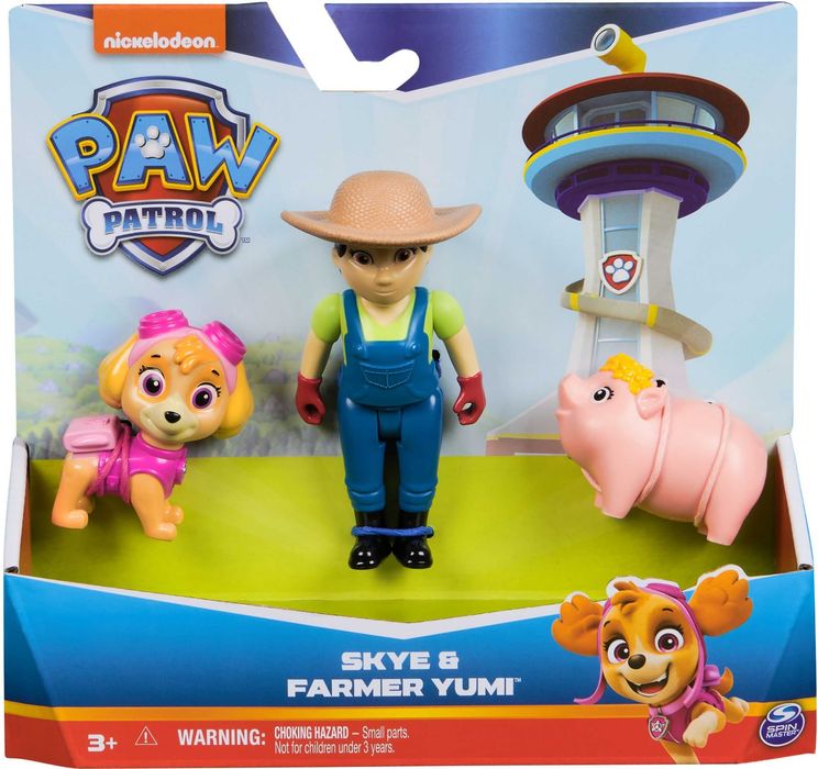 Paw Patrol Чейс Скай Комплект фигури Spin Master Пес Патрул 2 вида