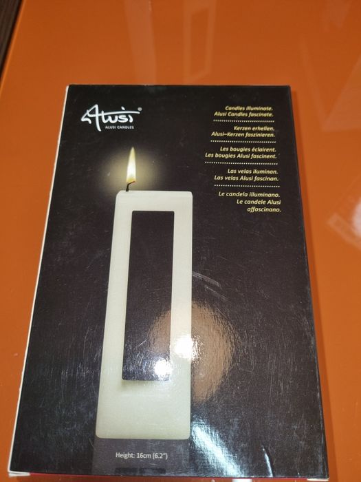 Свещ с разделящ се фитил Alusi