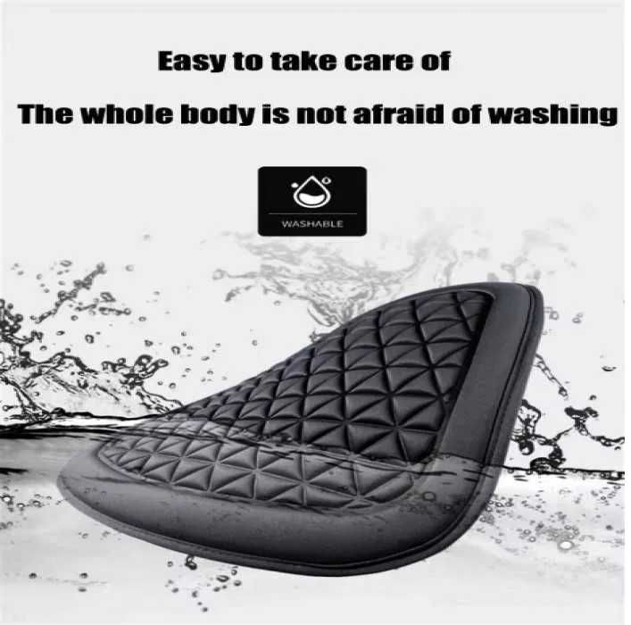 Универсална дишаща подложка, протектор за седалка на автомобил, Черен
