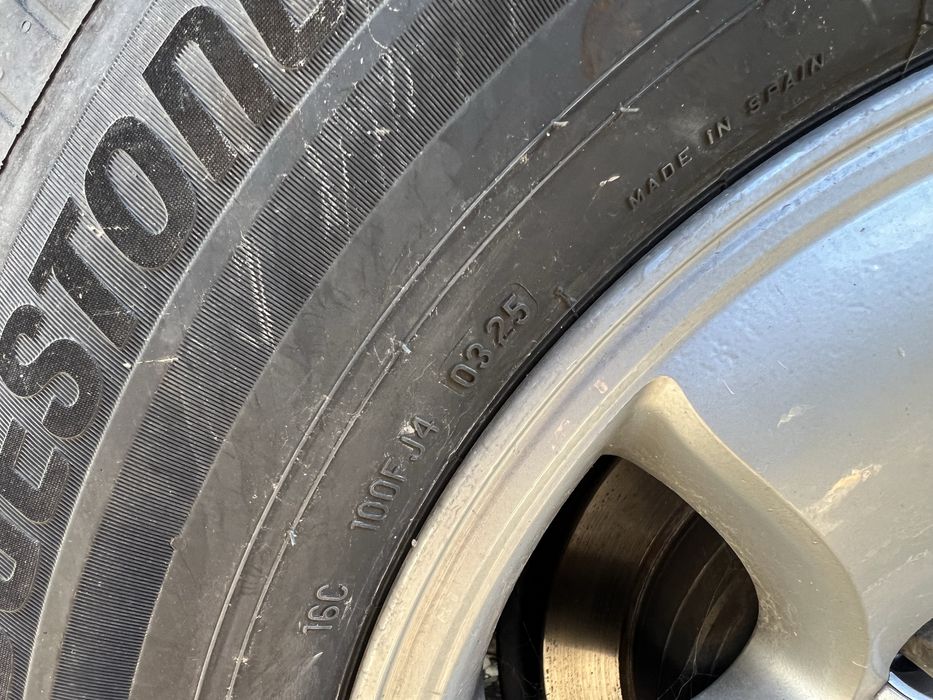 Оригинални джанти Toyota Land Cruiser 120 . Гуми Michelin