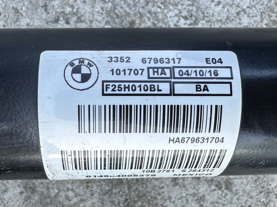 Amortizoare spate BMW X3 F25, X4 F26 : 6796317