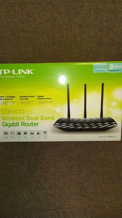 Router TP LINK Archer C2 AC 900 + Range Extender TP Link