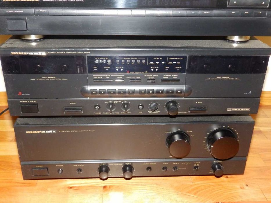 Комплект MARANTZ - CD, Tuner, Deck, усилвател