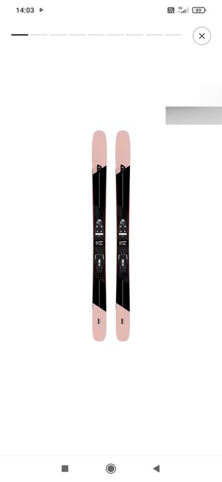 СКИ ЗА ФРИЙРАЙД SLASH 100 + Автомати LOOK NX 12 ... 163 см